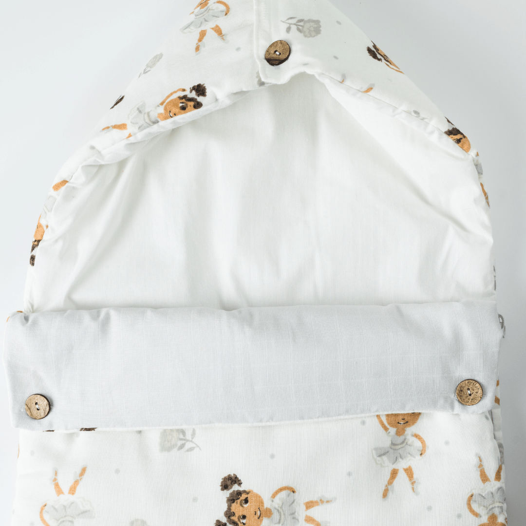 Little Miss Sunshine Baby Carrier Nest (Muslin),Carrying Nest Bag Port