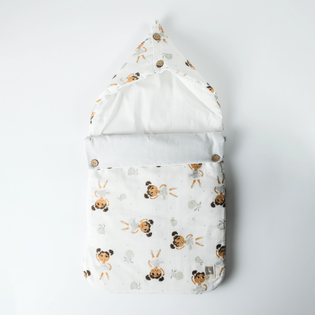 Little Miss Sunshine Baby Carrier Nest (Muslin),Carrying Nest Bag Port
