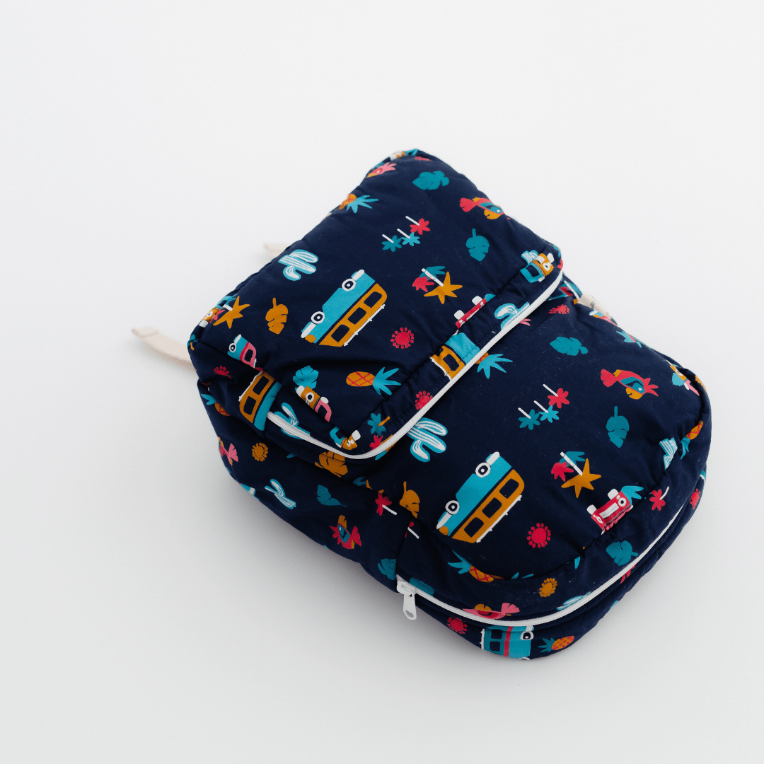 Zoey bonsai backpack Caravan Fiesta School Bag (Personalise)