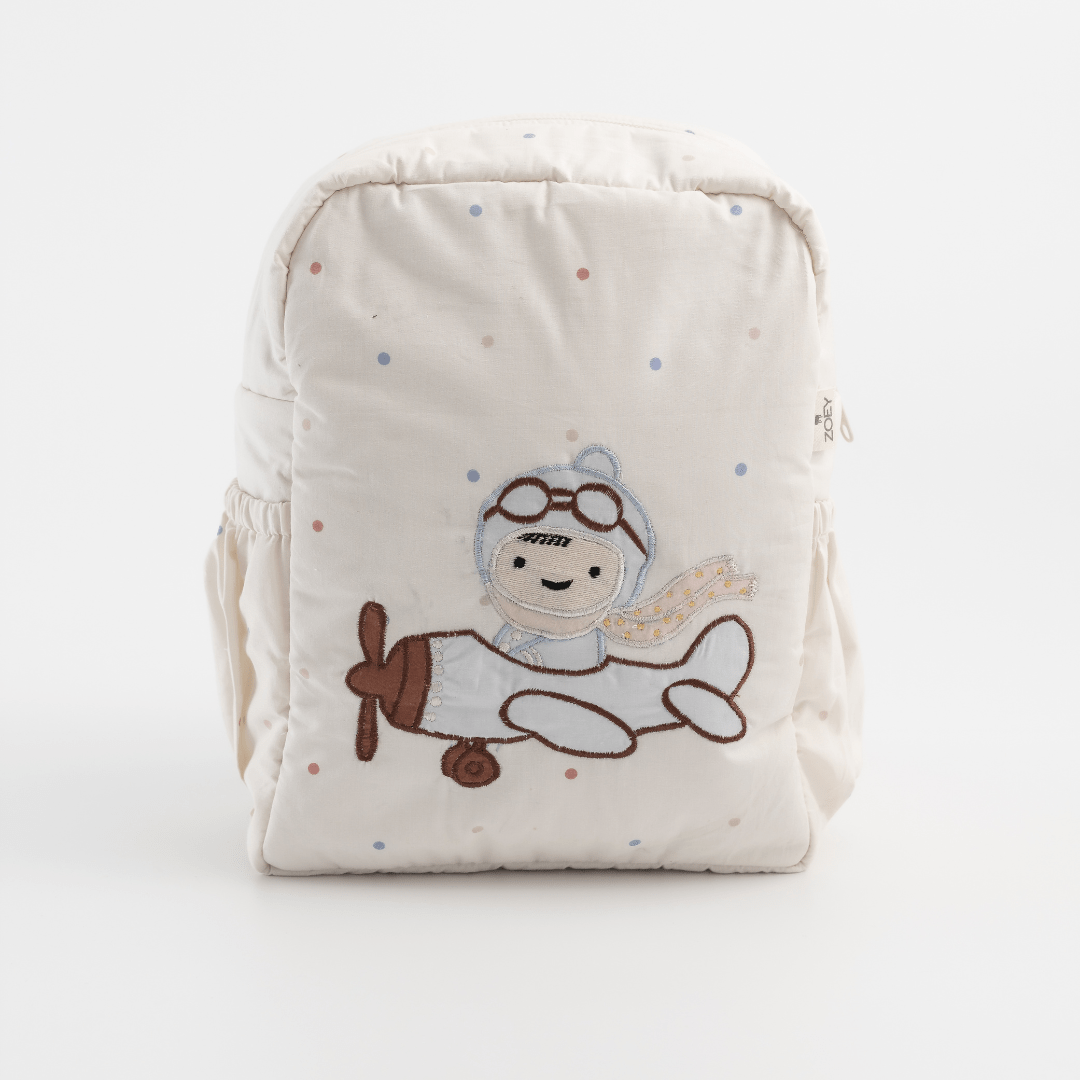 Zoey bonsai backpack Handcrafted Little Aviator School Bag (Personalise)