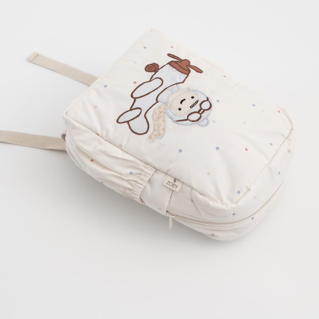 Zoey bonsai backpack Handcrafted Little Aviator School Bag (Personalise)