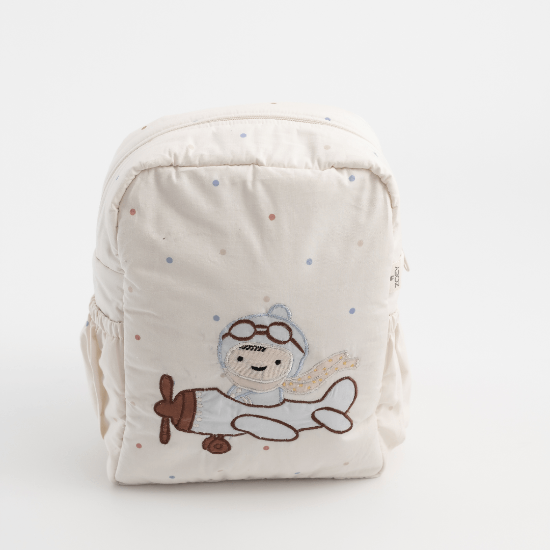 Zoey bonsai backpack Handcrafted Little Aviator School Bag (Personalise)