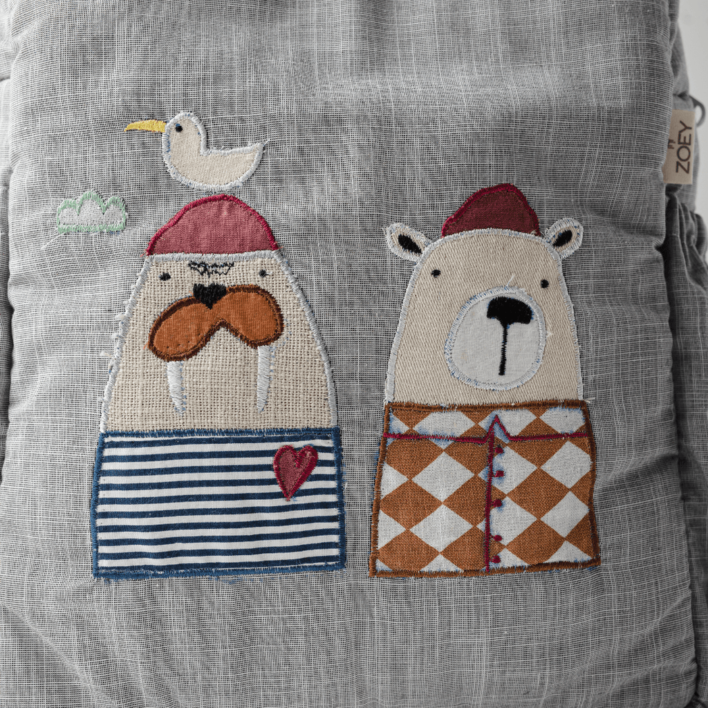 Zoey bonsai backpack Handcrafted Walrus & The Bear School Backpack (Toddler Bag)