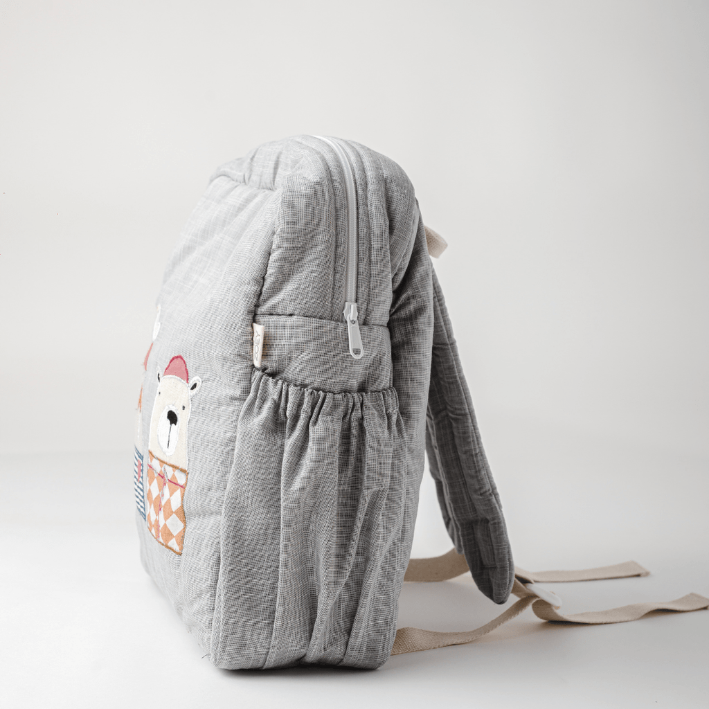 Zoey bonsai backpack Handcrafted Walrus & The Bear School Backpack (Toddler Bag)