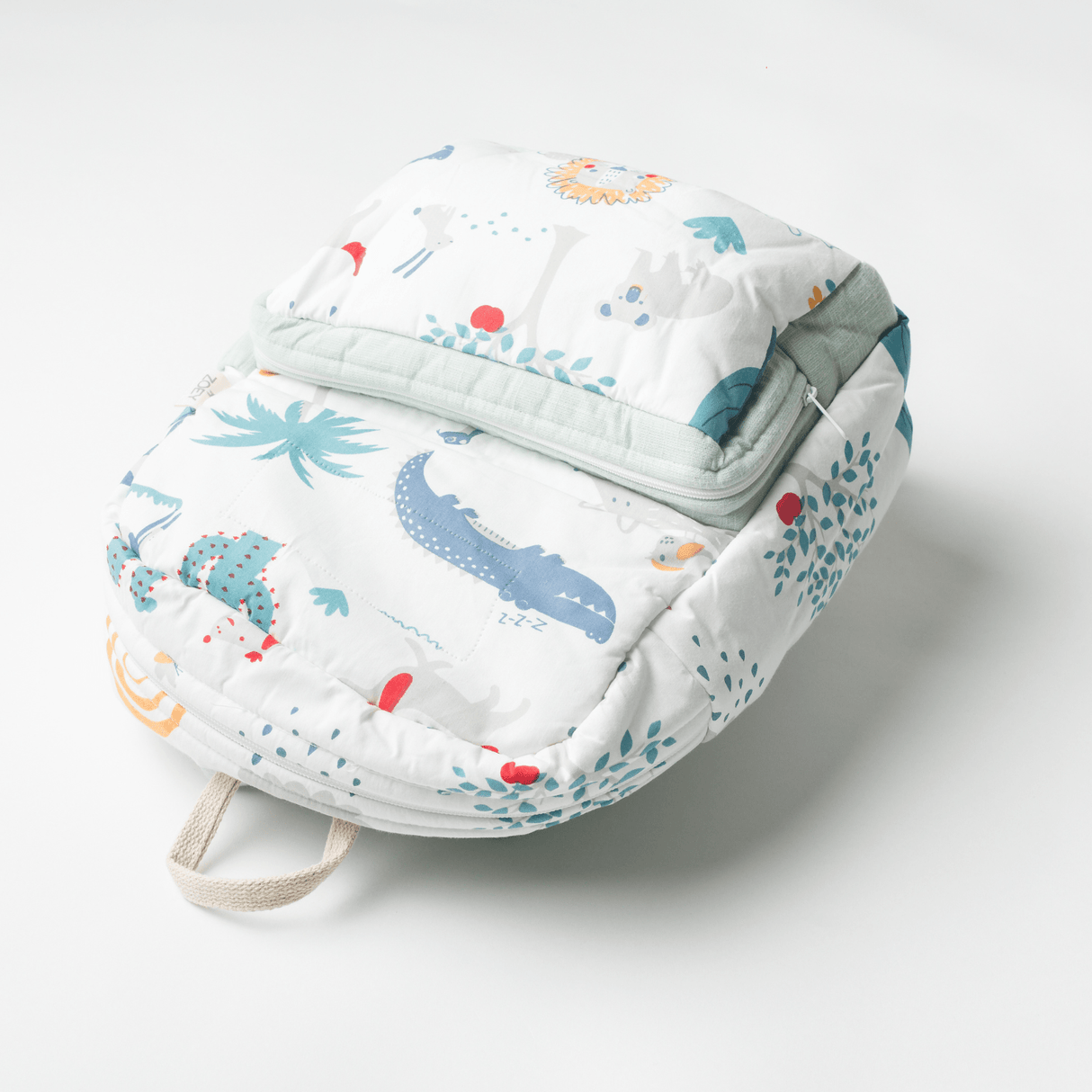 Zoey bonsai backpack Happy Animal Tribe School Bag (Personalise)