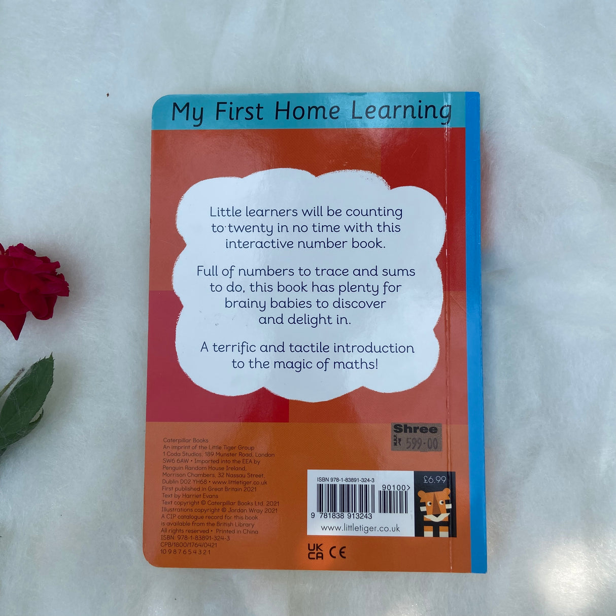 Zoey Books Touch & Trace 123 (My First Home Learning)