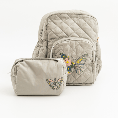 Zoey diaper bag Cotton Cocoon Backpack (Laptop + Diaper Bag)