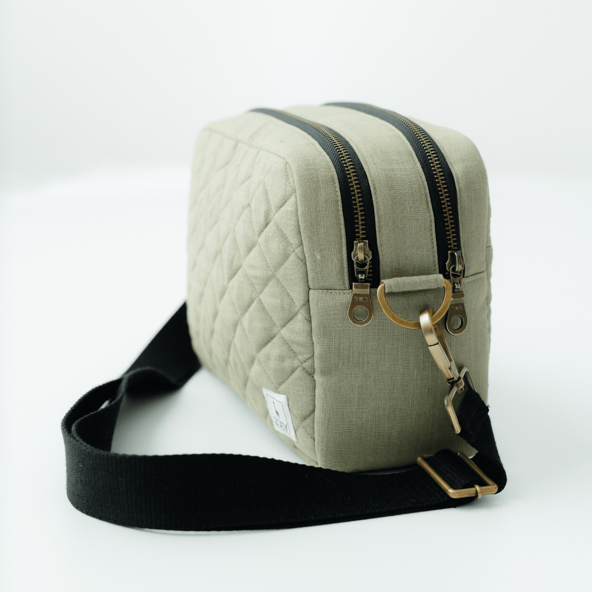 Zoey diaper bag The GoGreen Sling Diaper Bag (Linen Cotton - Green)