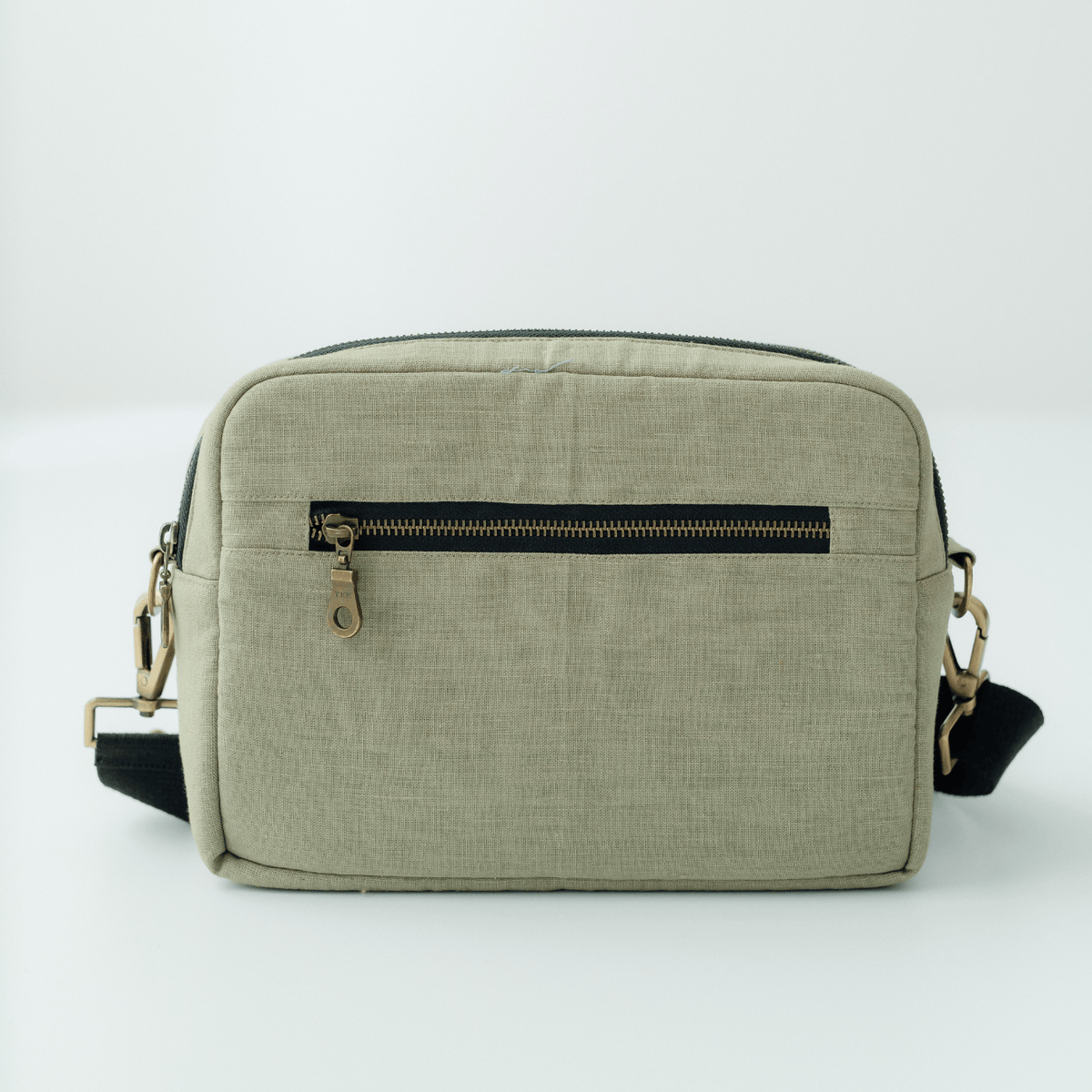 Zoey diaper bag The GoGreen Sling Diaper Bag (Linen Cotton - Green)