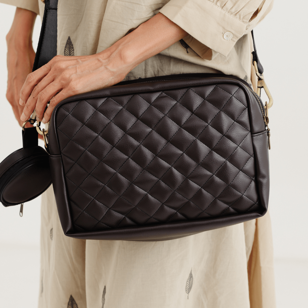 Zoey diaper bag The MochaMama Sling Diaper Bag (Leather)
