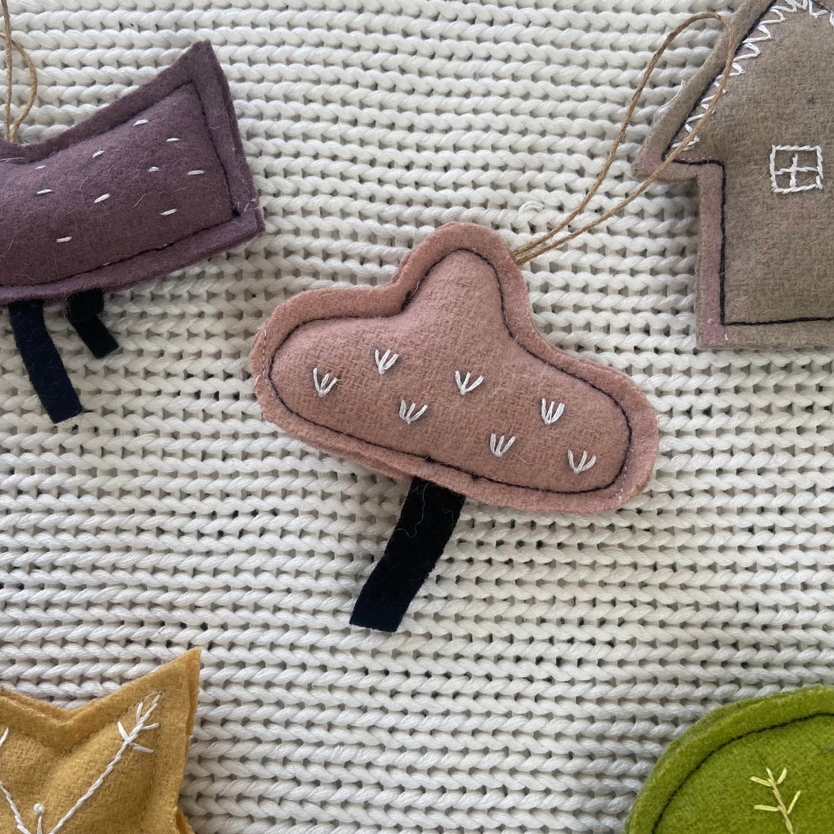 Zoey Frosty - Christmas Tree Ornaments (Set of 5)