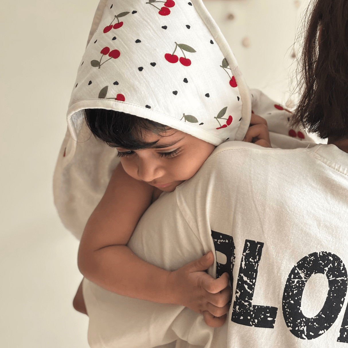 Zoey Hooded towel Blushberry Muslin Hooded Towel (Can be Personalised)