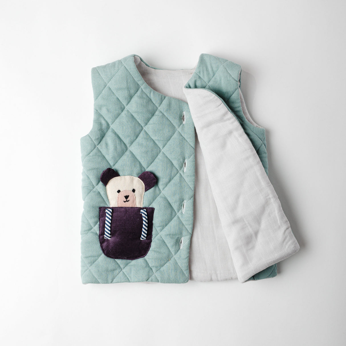 Zoey Jacket Teddy Loves You Muslin Jacket
