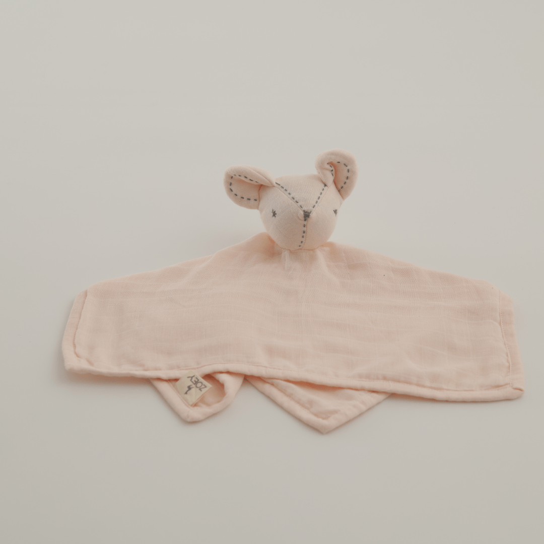 Zoey muslin napkins Blush Whiskers Muslin Comforter for Baby