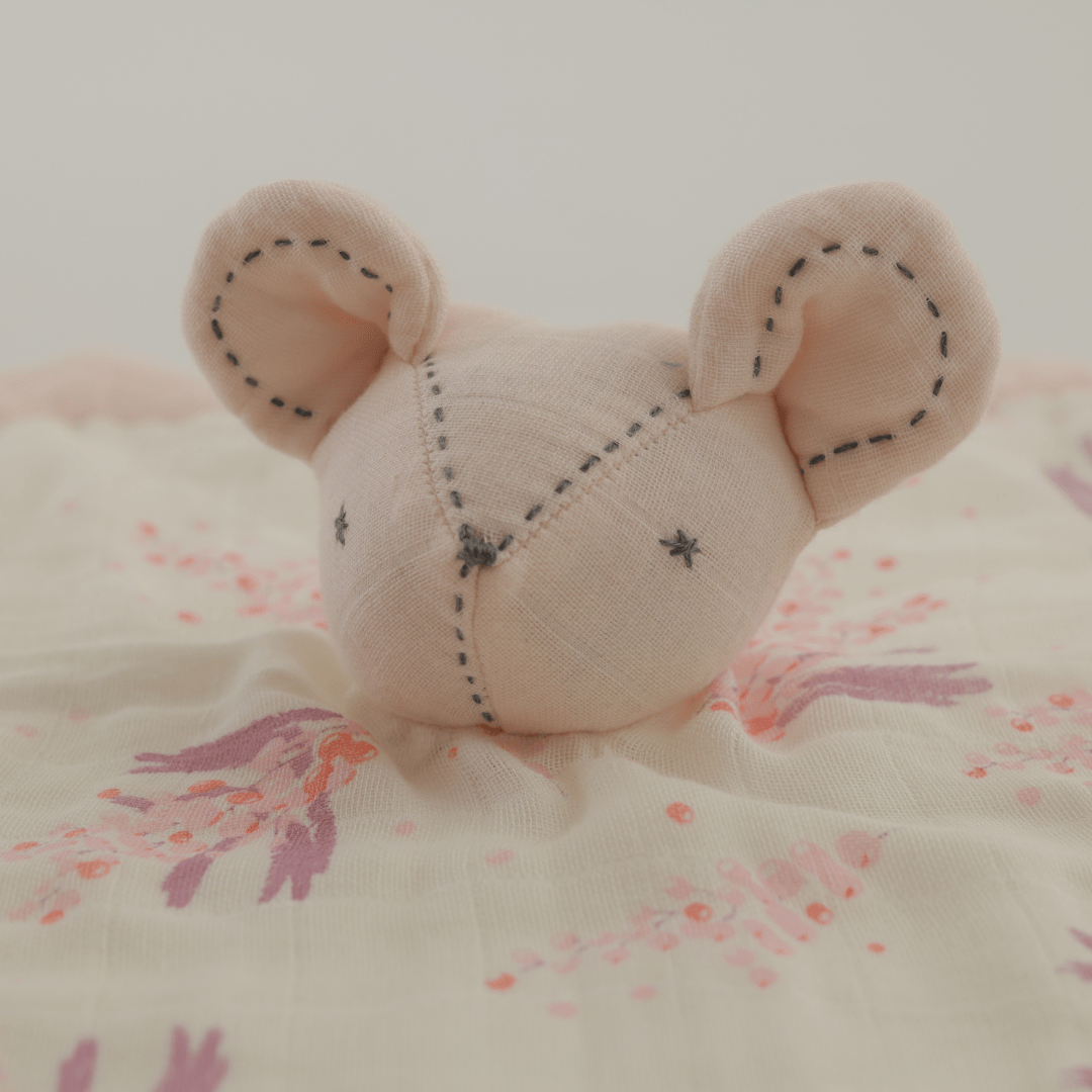 Zoey muslin napkins Muhly Grass Muslin Comforter for Baby