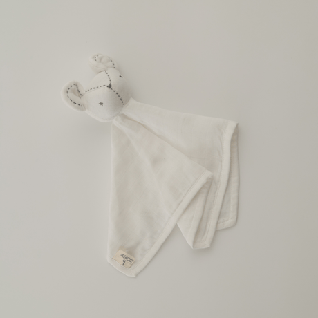 Zoey muslin napkins White Nibbles Muslin Comforter for Baby
