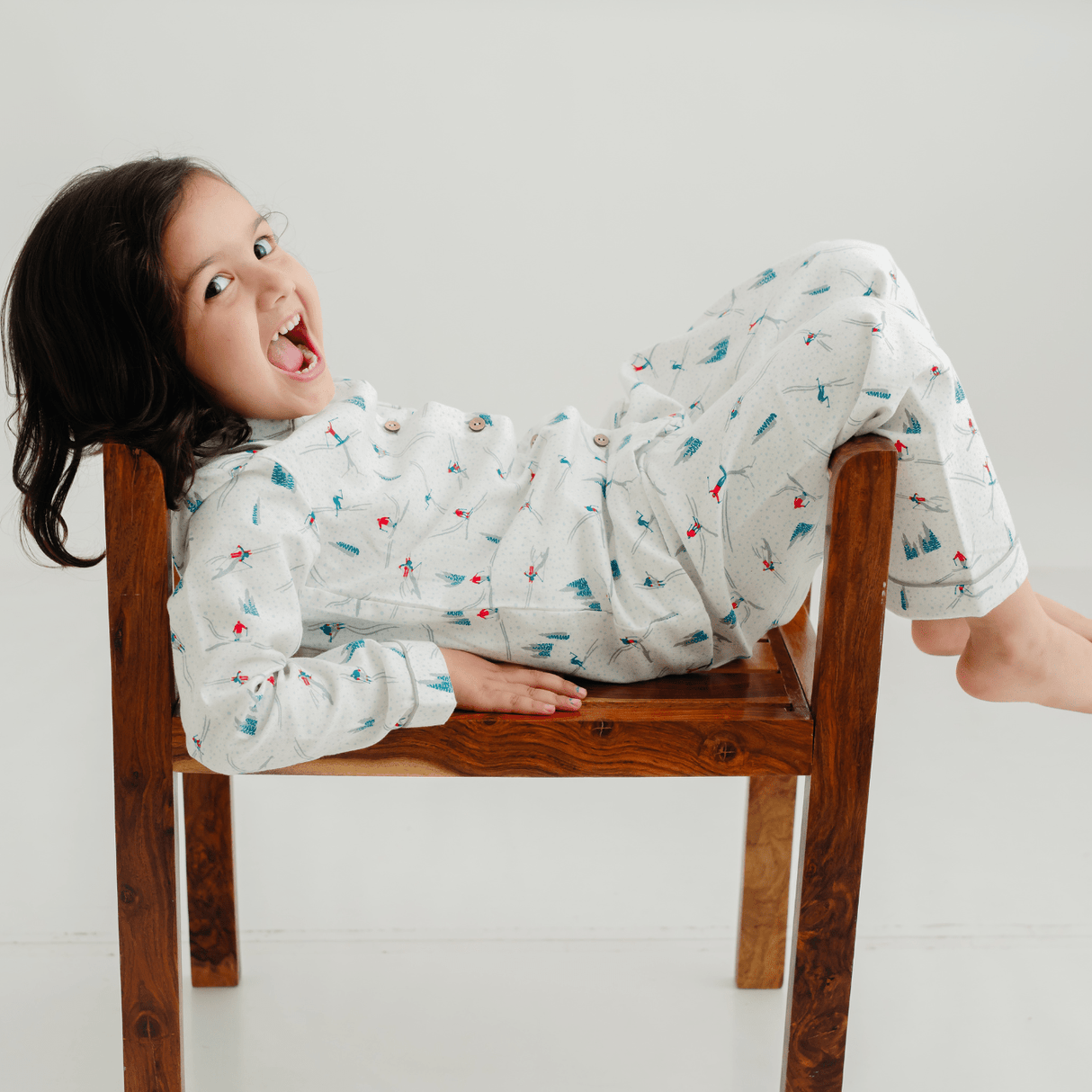 Zoey night suit Auli Dreams Kids Night Suit (Flannel Cotton)