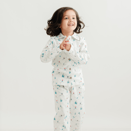 Zoey night suit Auli Dreams Kids Night Suit (Flannel Cotton)