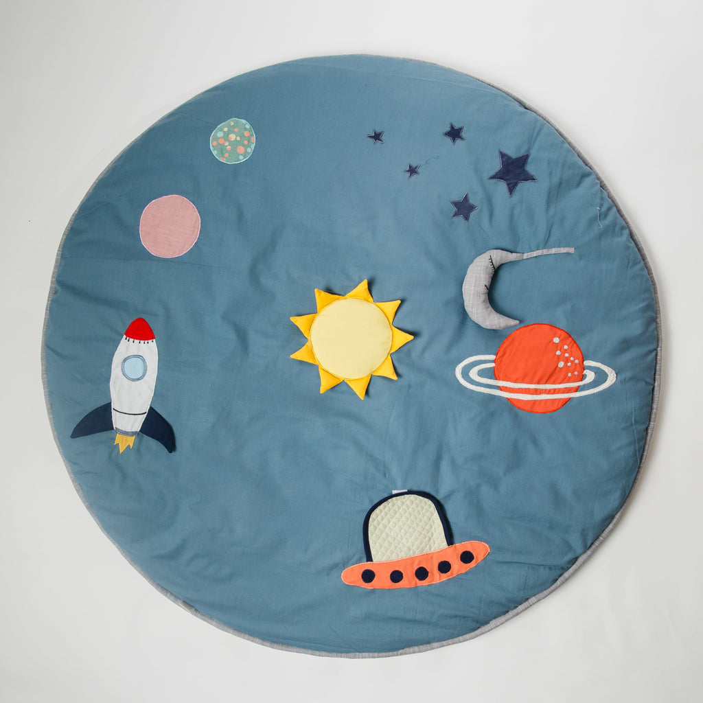 Zoey playmat The Space Explorer Sensory Cotton Playmat