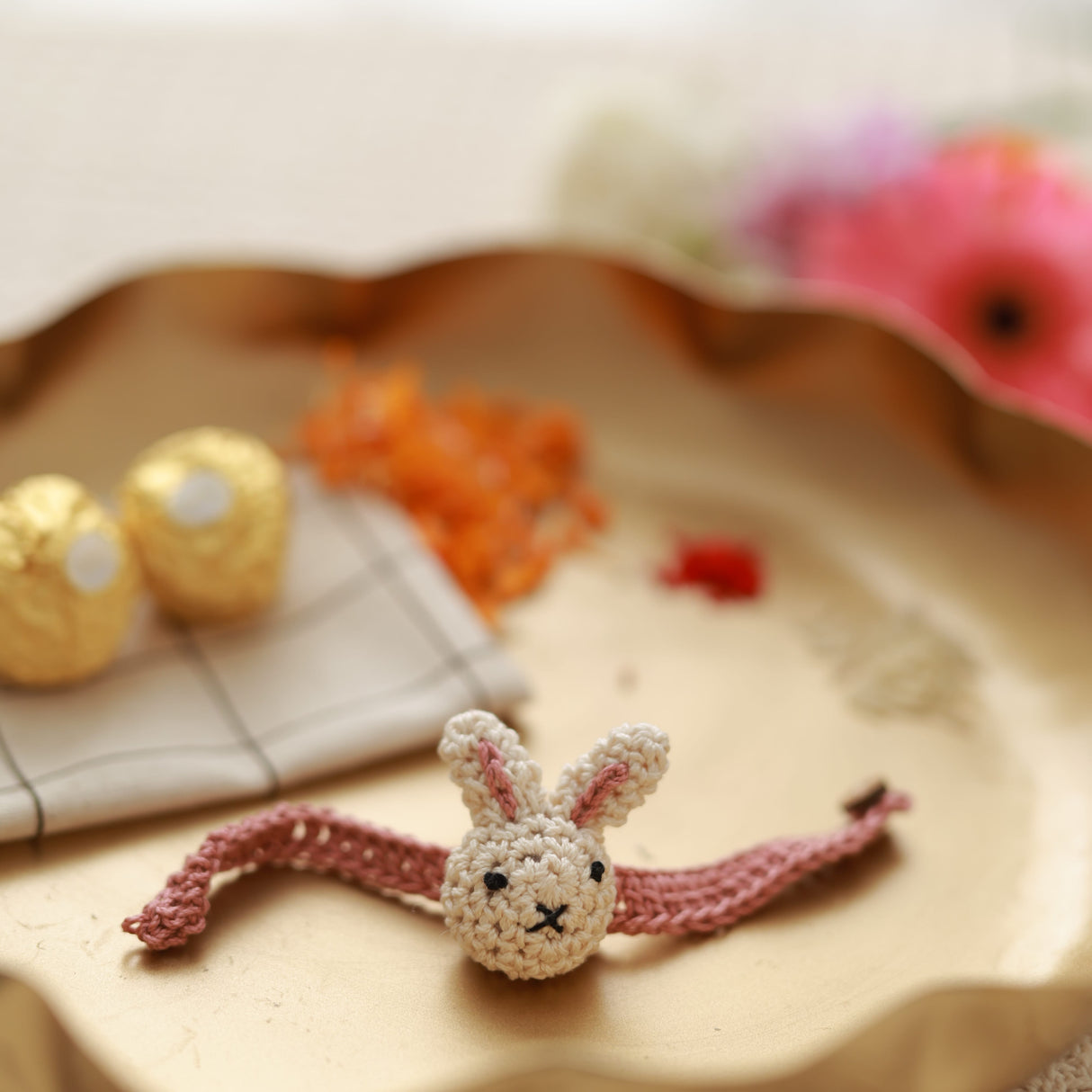 Zoey Rakhi Hop Hop Hurray Crochet Rakhi