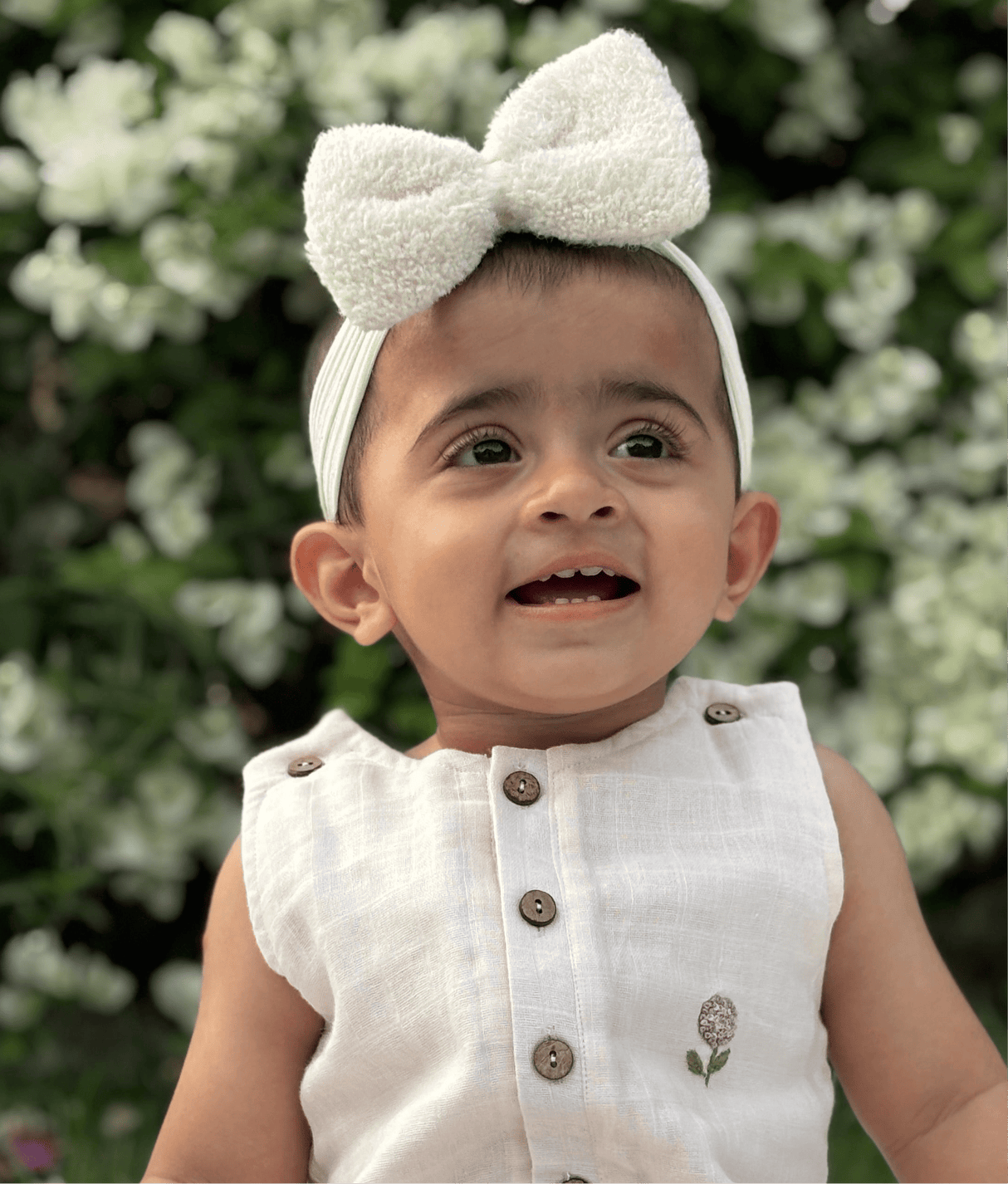Zoey romper Delicate Dahlia Double Layer Muslin Romper/Jumpsuit/Playsuit