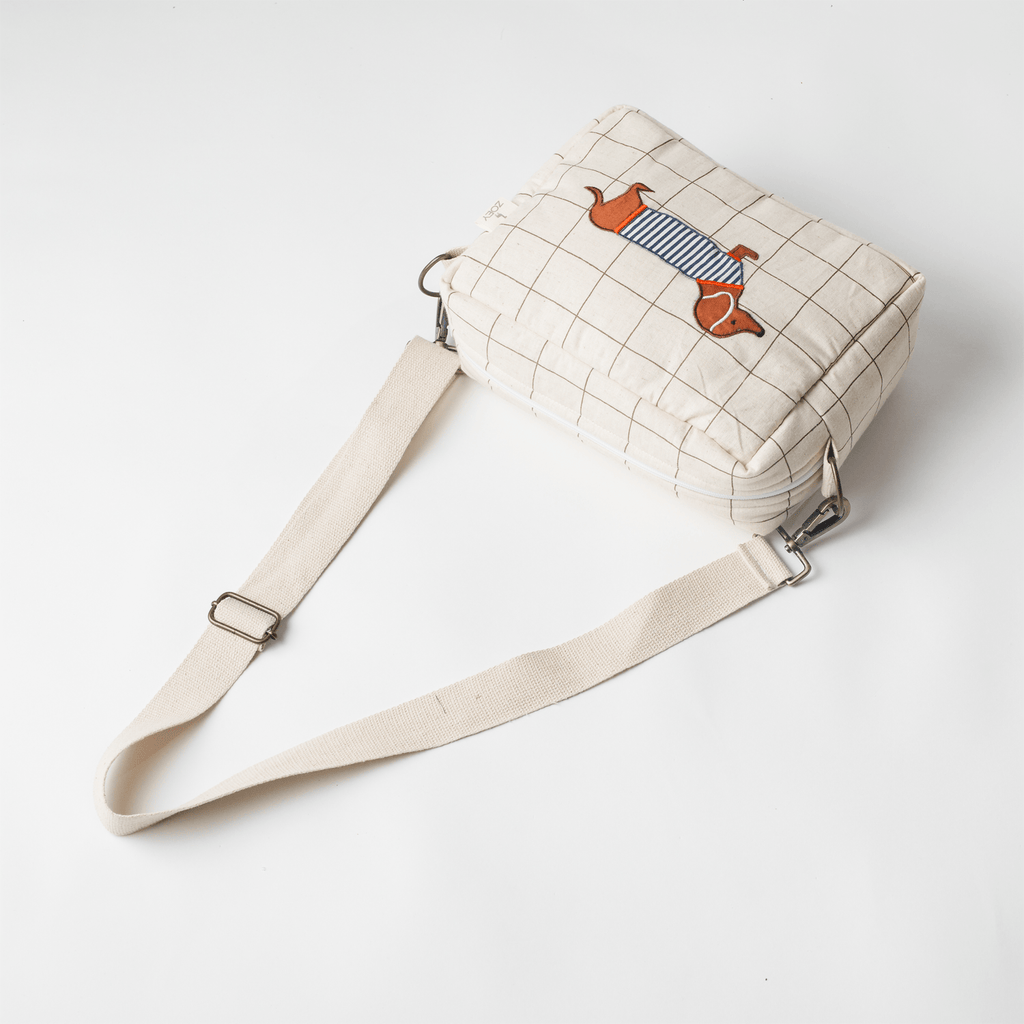 Zoey sling bag Barkstreet Boys Cotton Sling Bag (Handcrafted Patchwork)