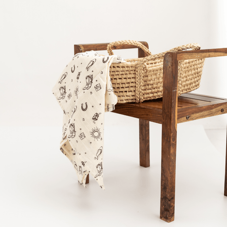 Zoey Swaddle Wild Wild West Organic Swaddle