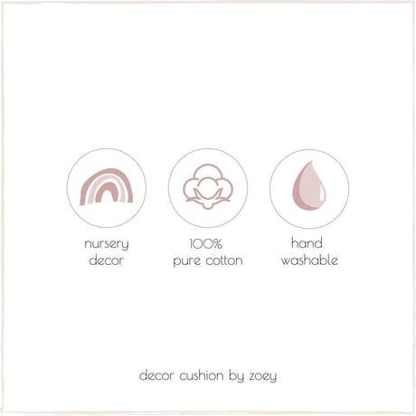 Zoey moon cushion Yellow Freckles Moon