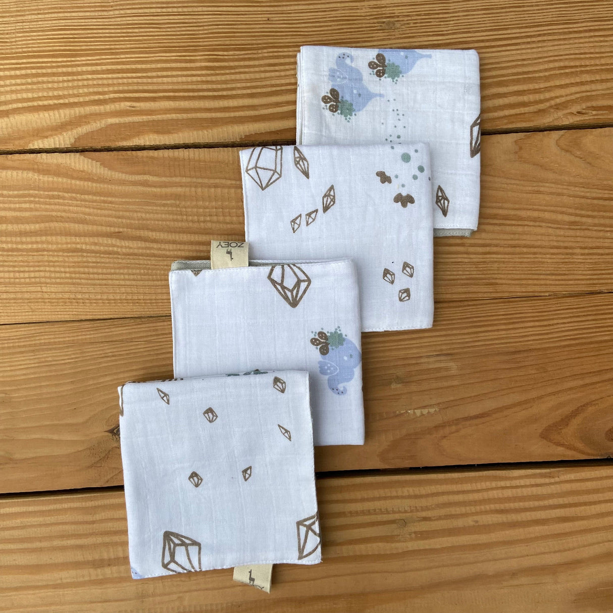 Zoey muslin napkins Sea Treasures Muslin Napkins