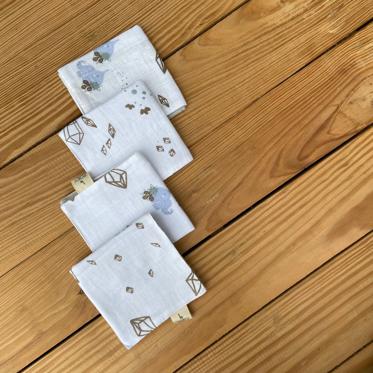 Zoey muslin napkins Sea Treasures Muslin Napkins