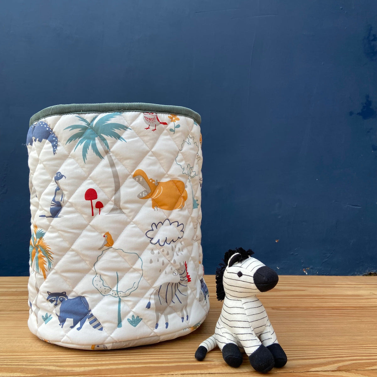 Quilted Storage Baskets Combo Zoey