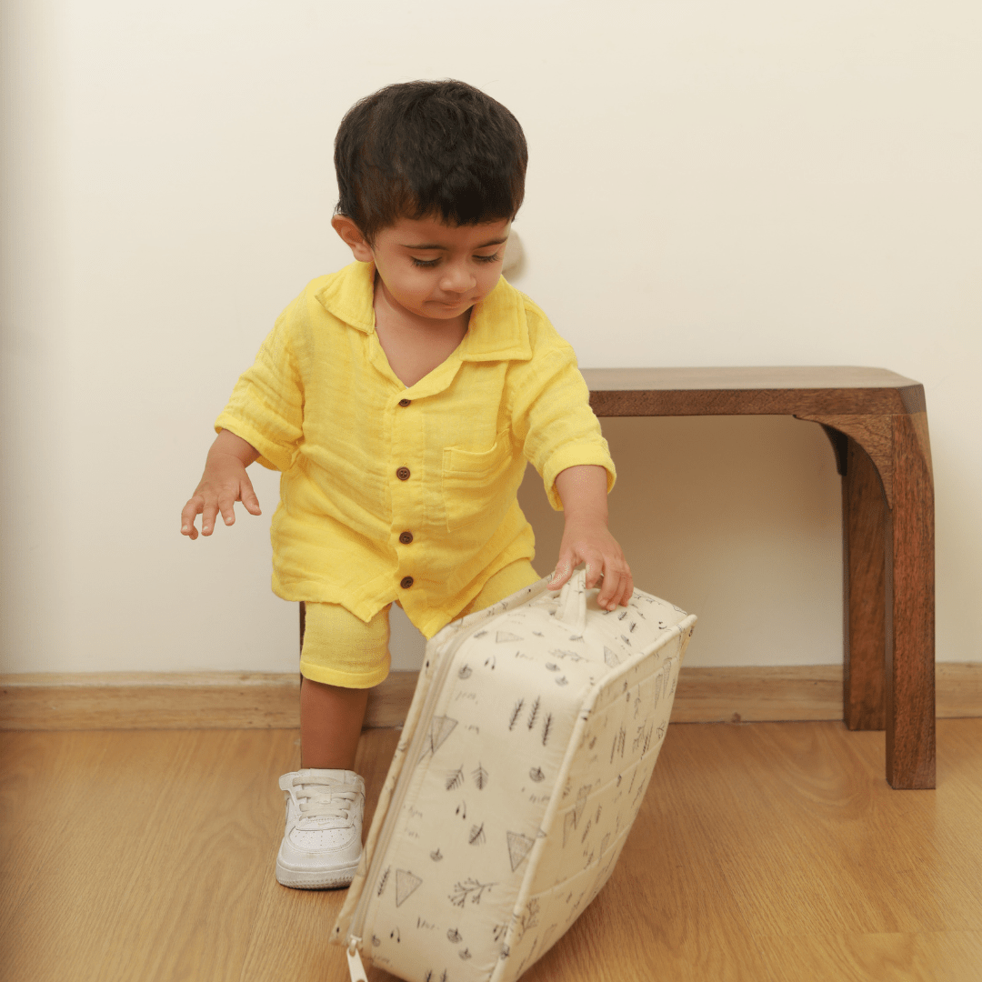 Baby Co-ord Set made of muslin fabric
