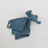 Zoey Organic Muslin Swaddle + Comforter Combo (Blue Jay Colour)