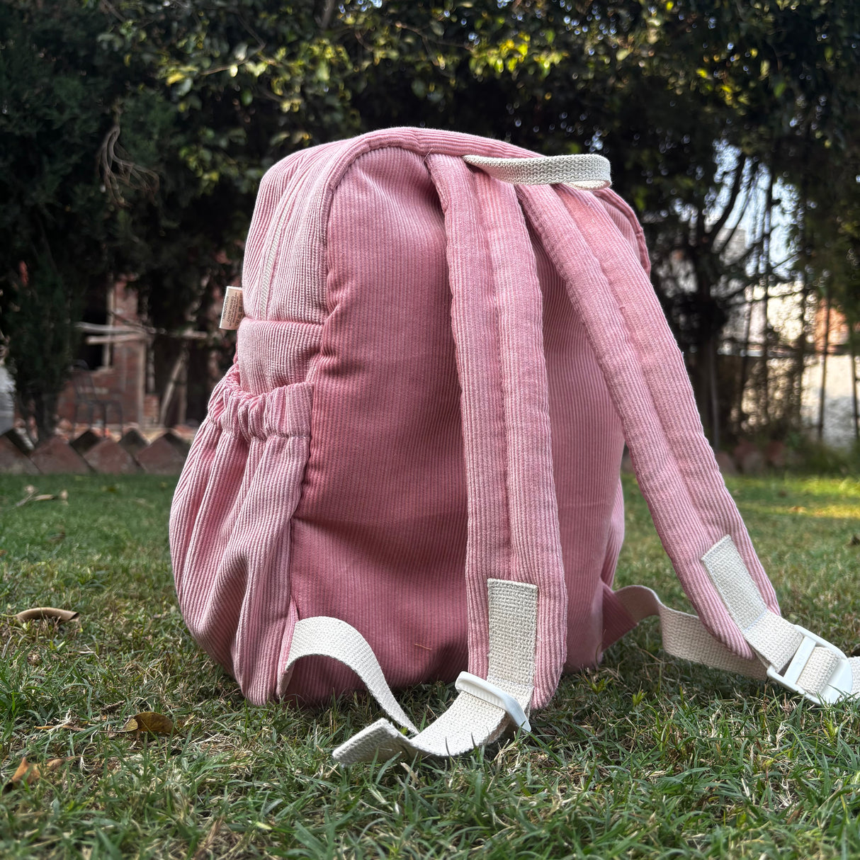 Handcrafted Unicorn Charm Corduroy Bag (Personalise)