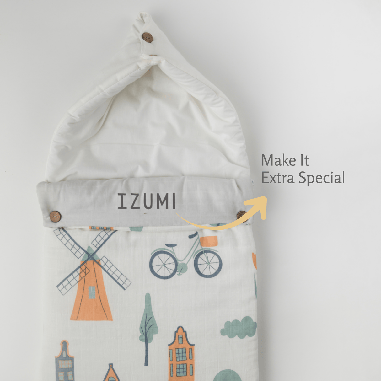 Zoey Baby Carrier Nest Awesome Amsterdam Baby Carrier Nest (Muslin) -Carrying Nest Bag Portable Travelling Bed for Infants for 0-4 Months