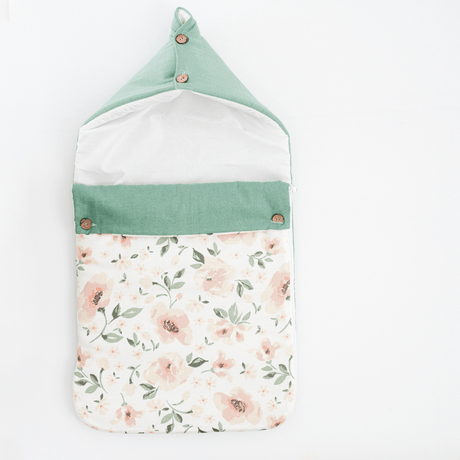 Zoey Baby Carrier Nest Becky Floral Baby Carrier Nest,Carrying Nest Bag Portable Travelling Bed for Infants for 0-4 Months,New Born Baby