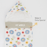 Zoey Baby Carrier Nest Garden Cocoon Baby Carrier Nest (Muslin),Carrying Nest Bag Portable Travelling Bed for 0-4 Months