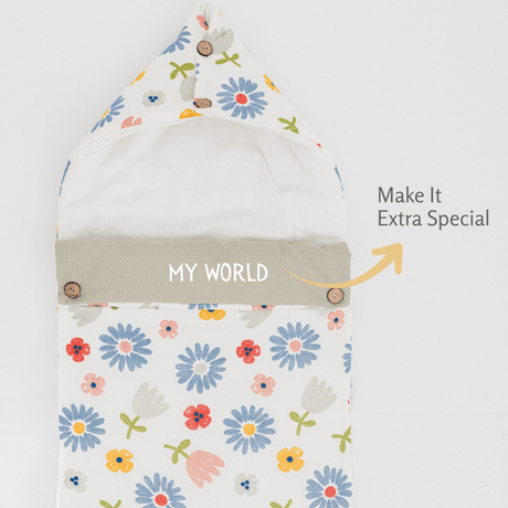 Zoey Baby Carrier Nest Garden Cocoon Baby Carrier Nest (Muslin),Carrying Nest Bag Portable Travelling Bed for 0-4 Months