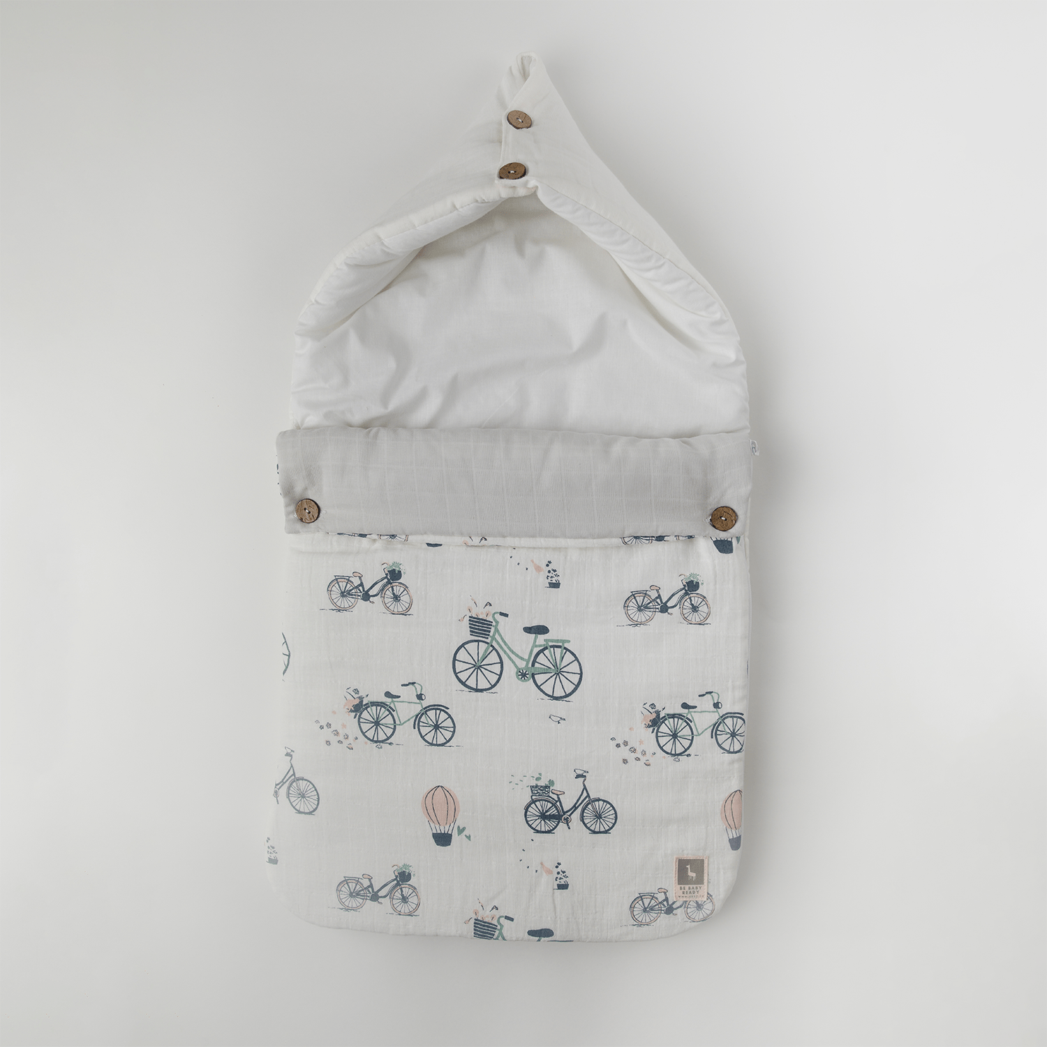 Muslin top baby carrier