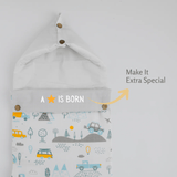 Zoey Baby Carrier Nest Little Camper Baby Carrier Nest,Carrying Nest Bag Portable Travelling Bed for Infants for 0-4 Months