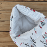 Zoey Baby Carrier Nest Newborn Bohemian Animal Baby Carrier Nest (Muslin)