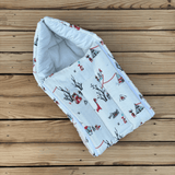 Zoey Baby Carrier Nest Newborn Bohemian Animal Baby Carrier Nest (Muslin)