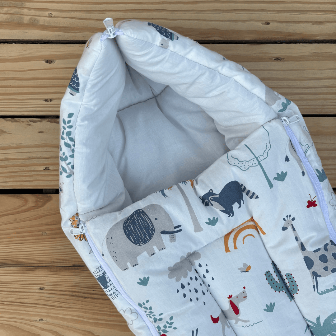 Zoey Baby Carrier Nest Newborn Happy Animal Tribe Baby Carrier Nest