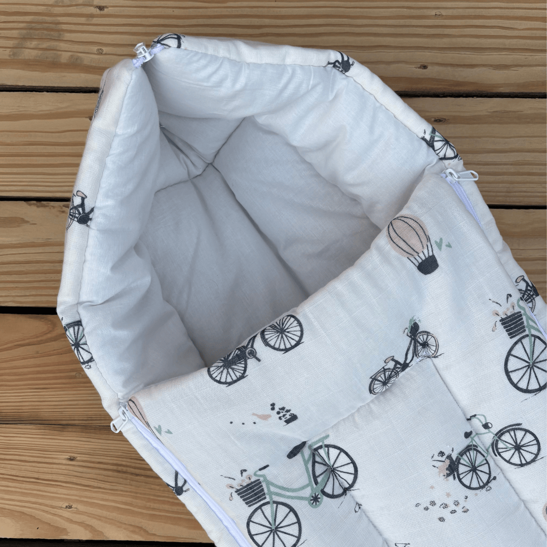 Zoey Baby Carrier Nest Newborn Happy Ride Baby Carrier Nest (Muslin)