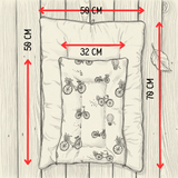 Zoey Baby Carrier Nest Newborn Muhly Grass Baby Carrier Nest (Muslin)