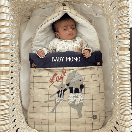 Zoey Baby Carrier Nest Sweet Dreams Baby Carrier Nest + Custom Gift Bag (Handcrafted Patchwork)