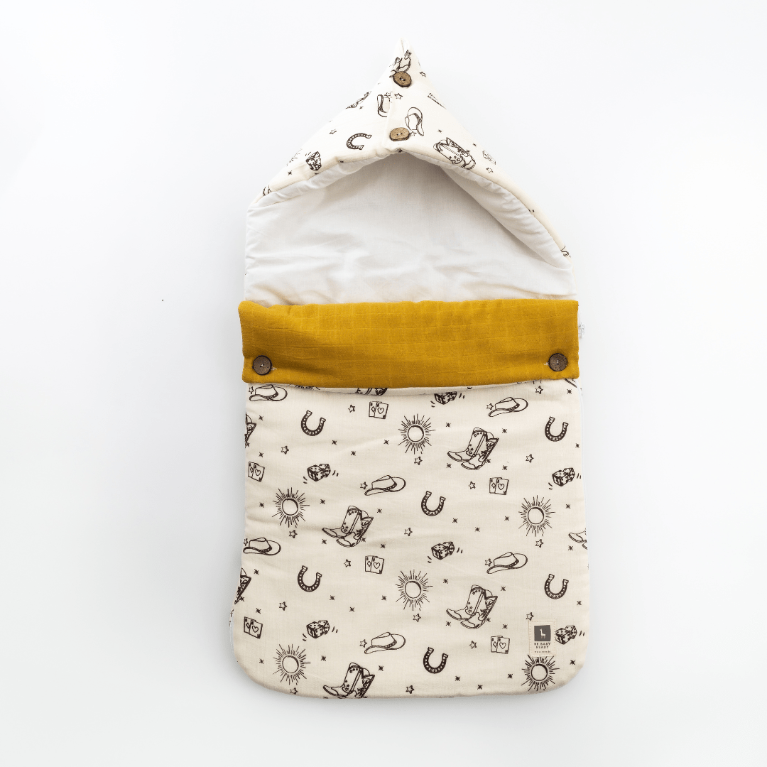 Zoey Baby Carrier Nest Wild Wild West Baby Carrier Nest,Carrying Nest Bag Portable Travelling Bed for Infants for 0-4 Months