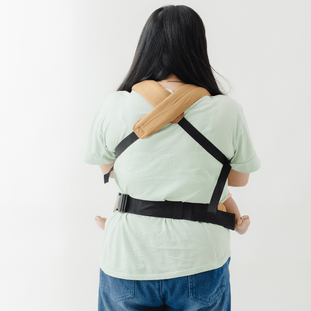 Zoey s Baby Carrier Made Of Bamboo Linen Safe Ergonomic 2 Carry P