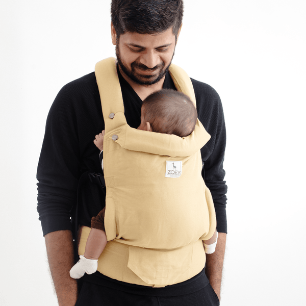 Zoey s Baby Carrier Made Of Bamboo Linen Safe Ergonomic 2 Carry P