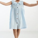 Zoey baby dress Celeste Dress - Soft Cotton Frock for Baby Girls & Toddlers